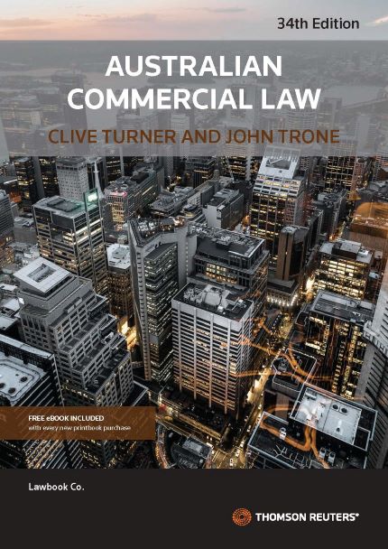 Australian Commercial Law 34th edition 2022