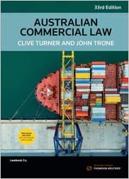 Australian Commercial Law 33rd edition