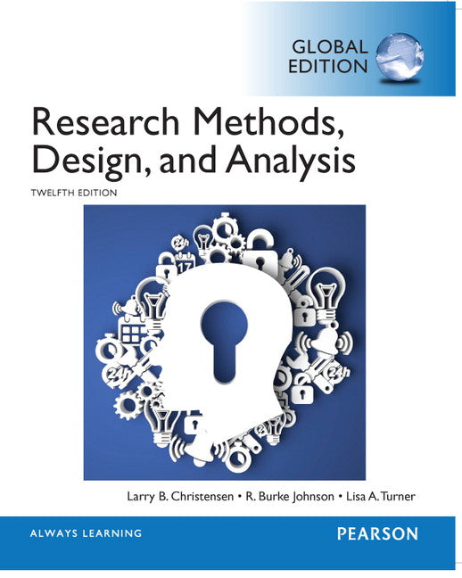 Research Methods, Design, and Analysis, Global Edition 12th edition 2014