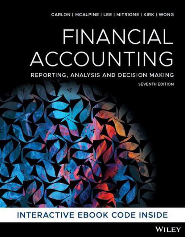 Financial Accounting: Reporting, Analysis and Decision Making 6th edition