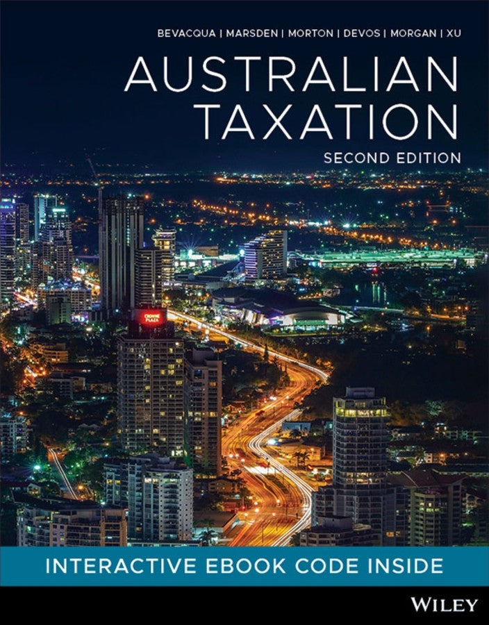Australian Taxation Print + Interactive eBook code 2nd edition 2022