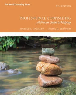 PROFESSIONAL COUNSELING A PROCESS GUIDE TO HELPING 8TH EDITION