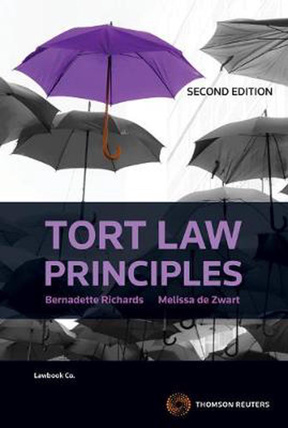 Tort Law Principles 2nd edition 2016