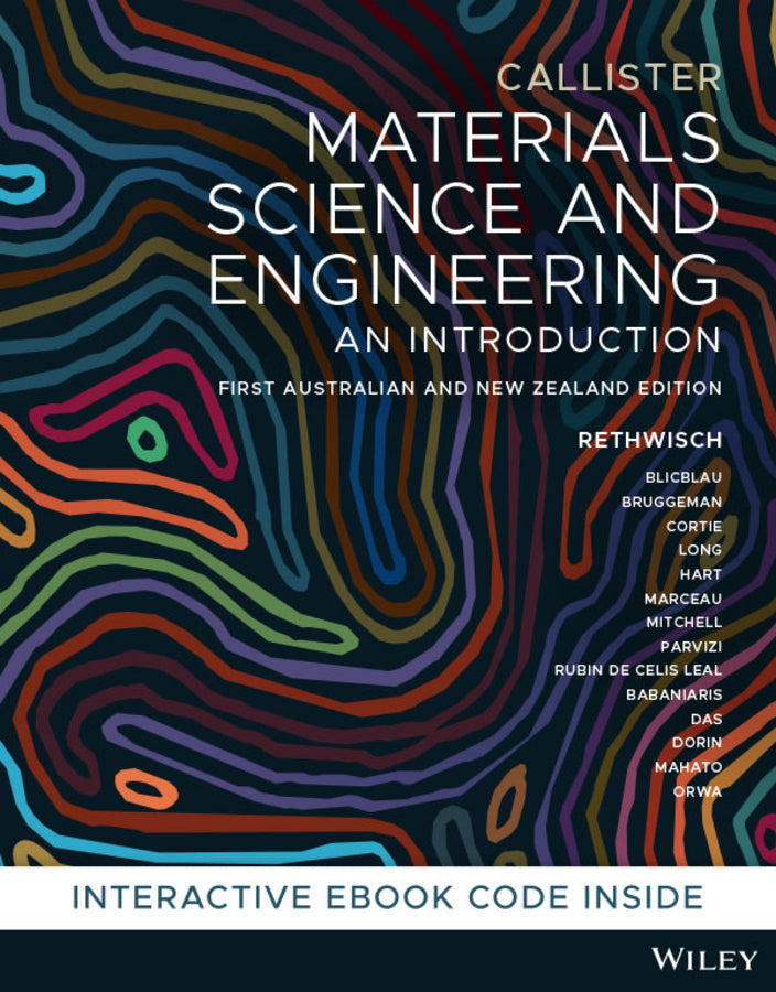 MATERIALS SCIENCE AND ENGINEERING AN INTRODUCTION ANZ