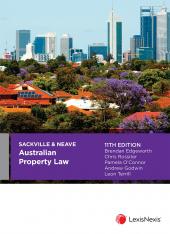 Sackville and Neave Australian Property Law